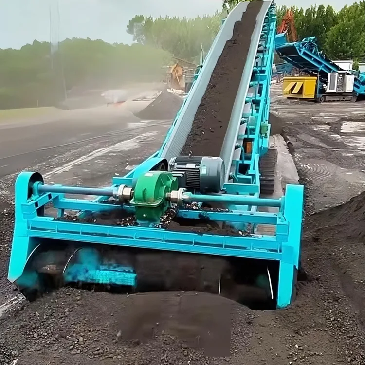 Scraper mobil transportör